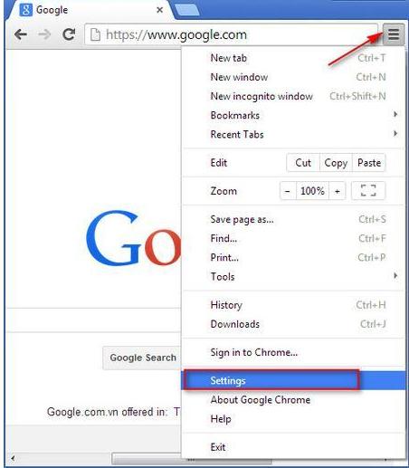 Hướng dẫn cài trang web làm trang mặc định trong trình duyệt Google Chrome - CÔNG TY TNHH MORE AND ROMSDAL LOGISTICS